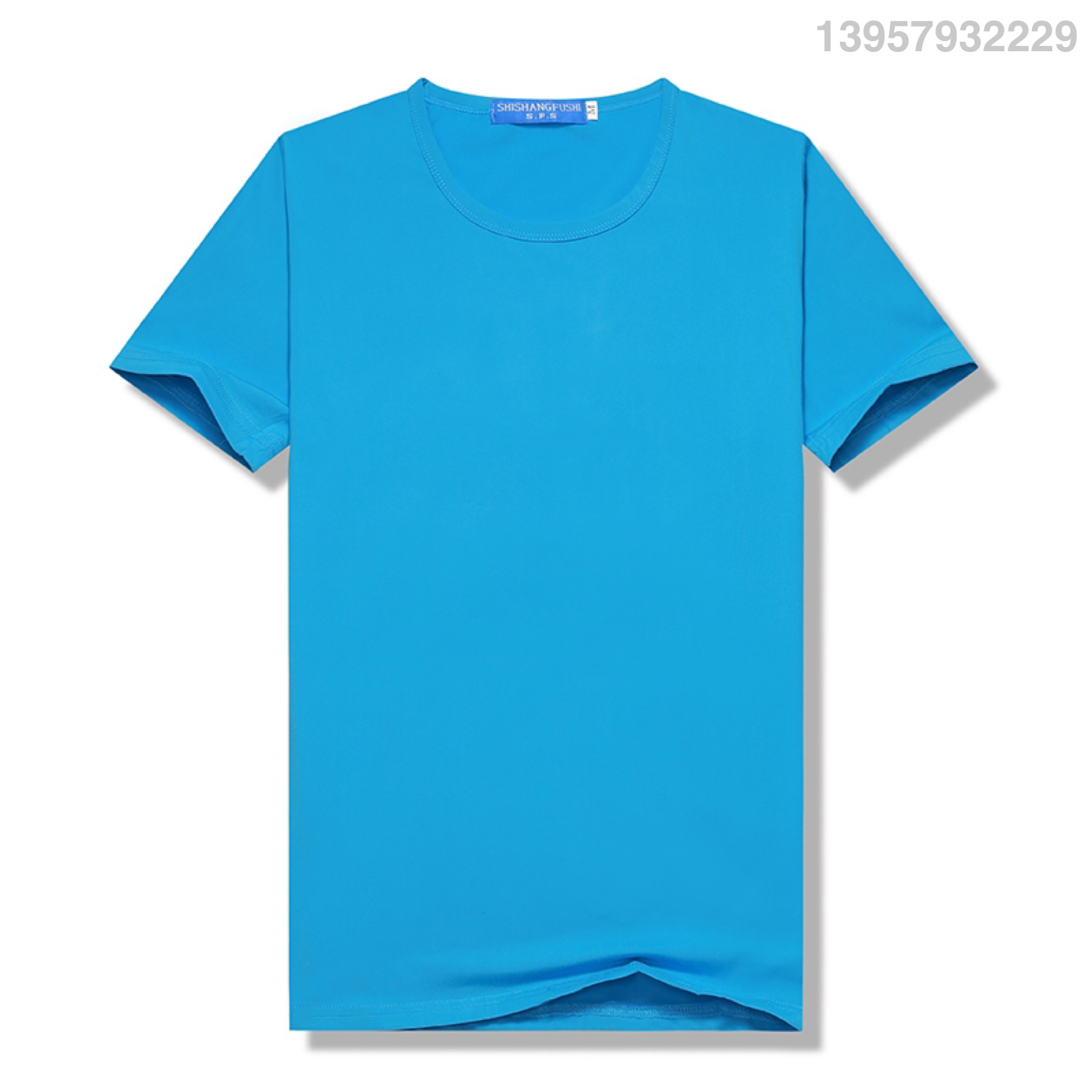 200G Color Modal round Neck Short Sleeve T-shirt Men&#039;s Solid Color Pure Color Custom Logo for Sublimation