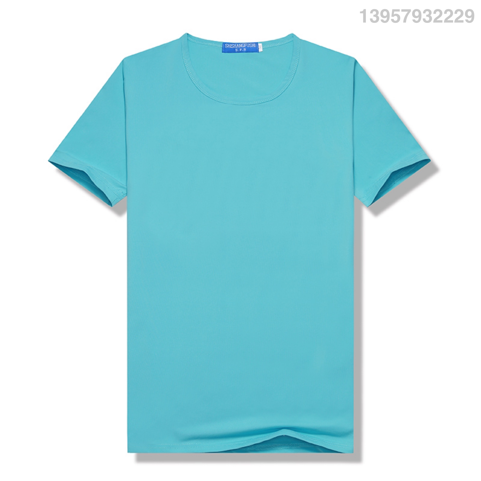 200G Color Modal round Neck Short Sleeve T-shirt Men&#039;s Solid Color Pure Color Custom Logo for Sublimation