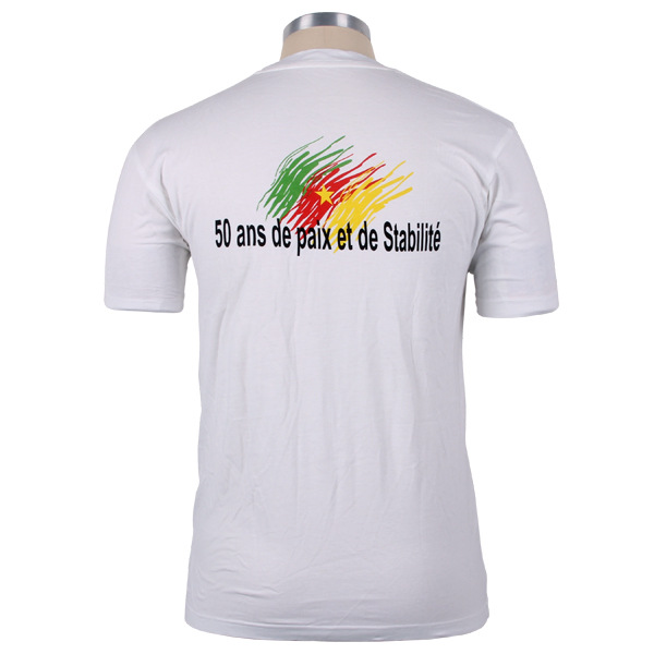 Customized bulk guanggu shan election t-shirts T-shirt unlined upper garment of elections