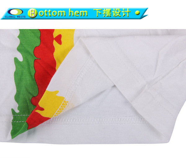 Customized bulk guanggu shan election t-shirts T-shirt unlined upper garment of elections