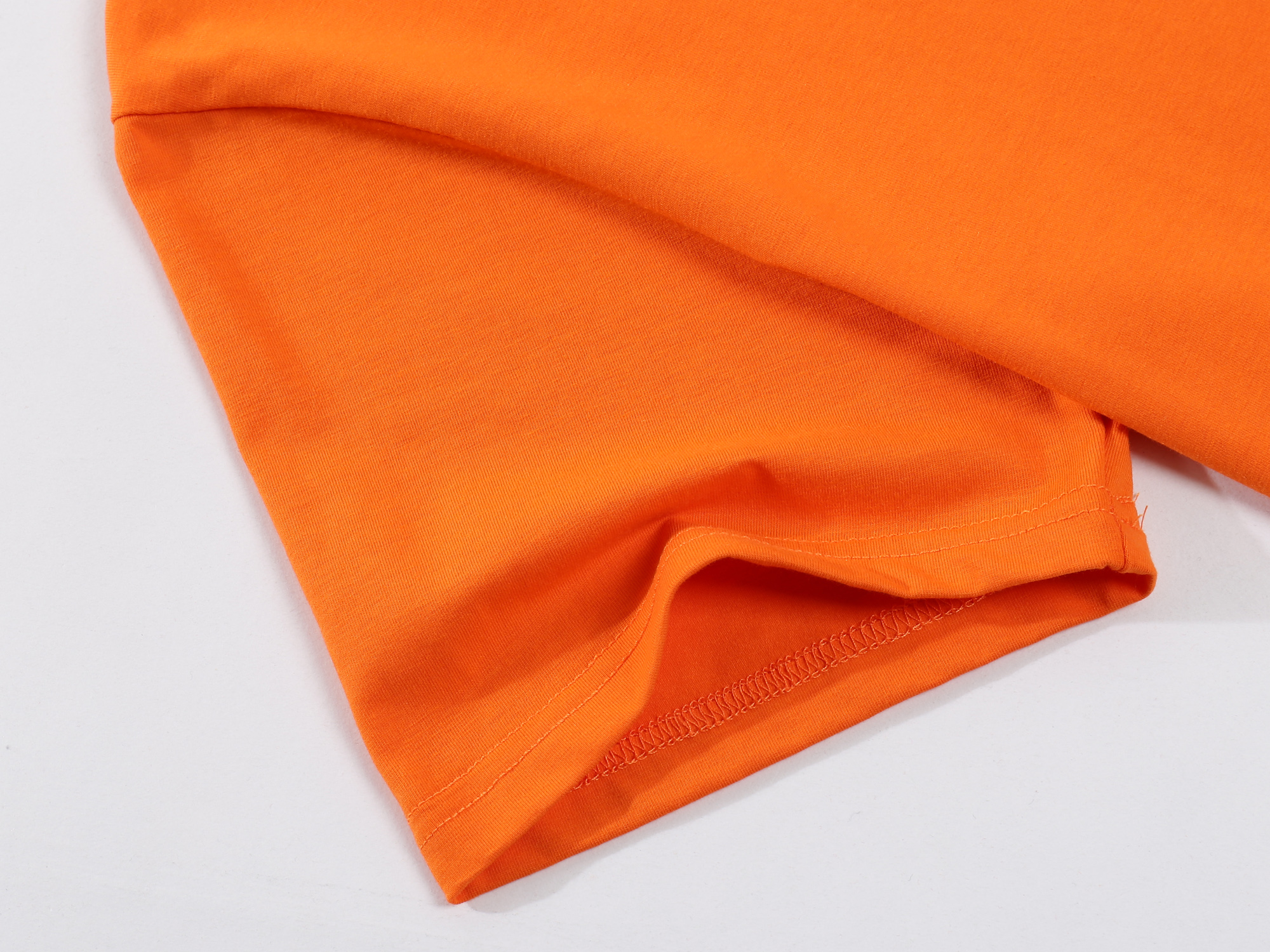 Solid color short sleeved T-shirt heart v collar summer T-shirt loose slim fit bottom coat
