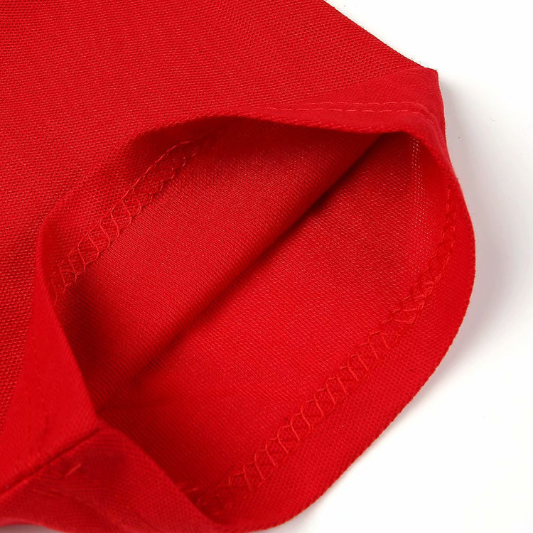 Jingdong Home appliance work clothes custom supermarket convenience store Huawei Tooling building materials Lapel Advertising shirt T-shirt Word Summer