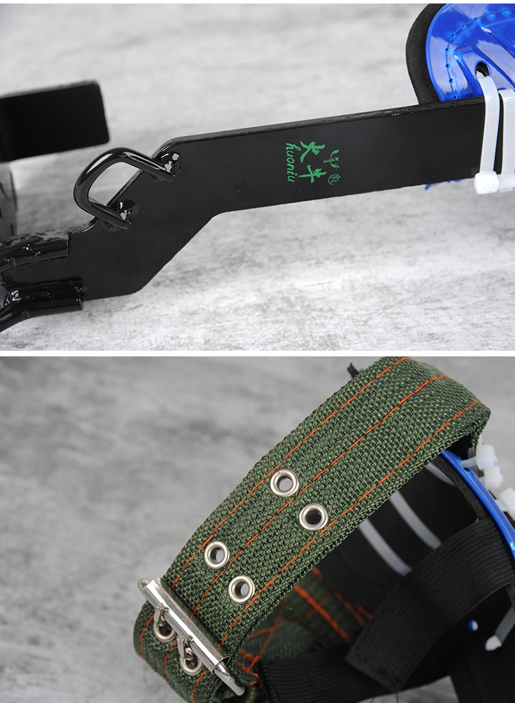 Factory Wholesale Climbing Trees Artifact Upright Climbing Trees Tool Tree Foot Tie Big Crutch Hornet Foot Buckle Picking Iron Shoes Factory Wholesale Climbing Trees Artifact Upright Climbing Trees Tool Tree Foot Tie Big Crutch Hornet Foot Buckle Picking Iron Shoes