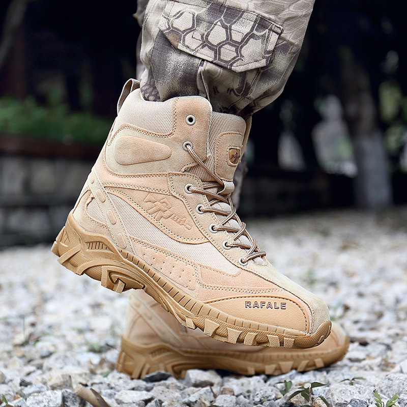 Shoes High-Top Desert Boots Combat Boots Factory Wholesale Delivery Army Fans Outdoor Climbing Boots Combat Boots