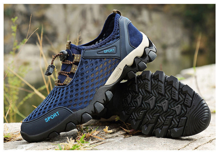 2021 Summer New Men's Shoes Mesh Sneakers Foreign Trade Thick Bottom Outdoor Climbing Bottom Casual Shoes Trend Men's Sandals 2021 Summer New Men's Shoes Mesh Sneakers Foreign Trade Thick Bottom Outdoor Climbing Bottom Casual Shoes Trend Men's Sandals