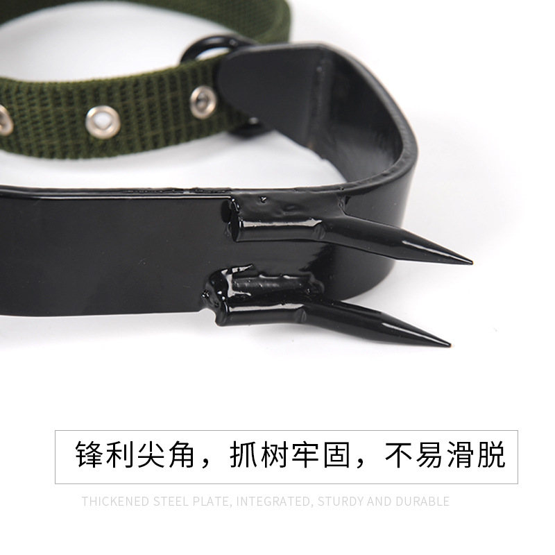 Adjustable Upright Climbing Trees Tool Overall Board Big Turn Special Foot Tie Iron Shoes Claw Foot Buckle