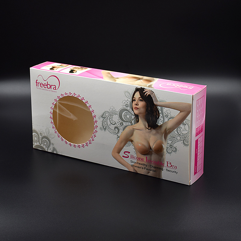 Silicone bra color box invisible bra special color box Silicone breast underwear packaging box spot wholesale. Silicone bra color box invisible bra special color box Silicone breast underwear packaging box spot wholesale.
