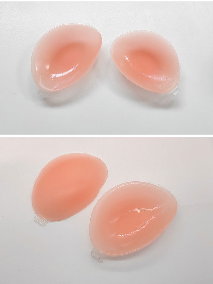 Factory Direct Sales Silicone Bra Silicone Bra Push up Chest Paste Strapless Invisible Breast Pad Underwear Chest Paste