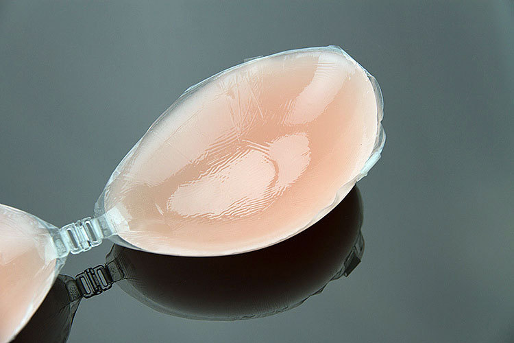 Contact bra silicone bra bra with breast stickers bride wedding sand dress swimming Contact bra
