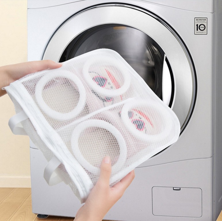 Drying Shoe Bag Net Pocket Washing Shoes Bag Shoes Protective Laundry Bag Washing Shoes Underwear Wash Bag Protective Laundry Bag Airing Mesh Bag Net Pocket