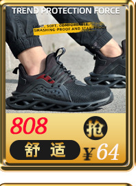 Cross-Border Summer New Lightweight Protective Shoes Pu Soft Bottom Breathable Mesh Anti-Smashing Safety Shoes Puncture-Proof Work Shoes for Men Cross-Border Summer New Lightweight Protective Shoes Pu Soft Bottom Breathable Mesh Anti-Smashing Safety Shoes Puncture-Proof Work Shoes for Men