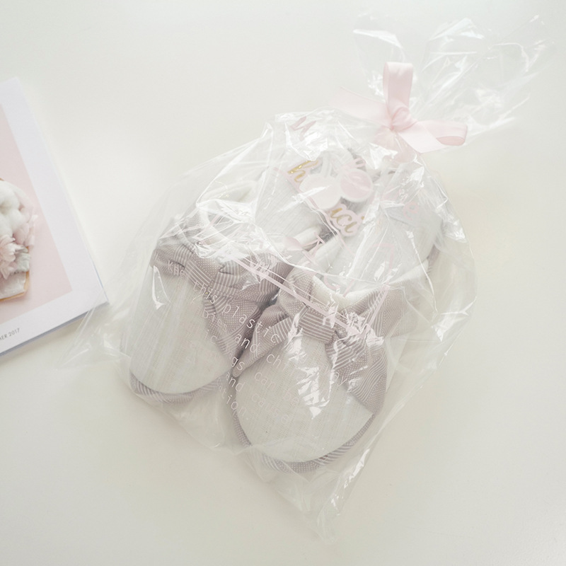 Winter new indoor home soft bottom warm cute bow ladies cotton slippers Winter new indoor home soft bottom warm cute bow ladies cotton slippers
