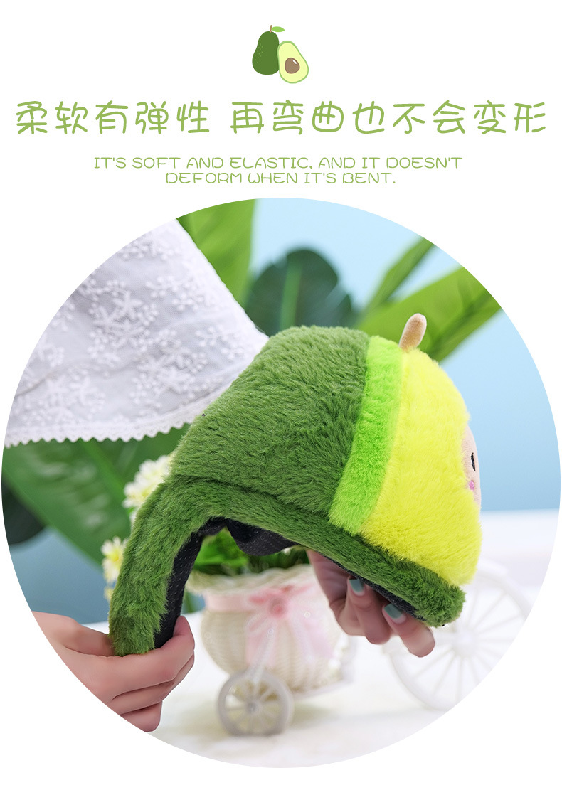 Winter Warm Avocado Cotton Slippers Plush Cotton Shoes Cute Cartoon Home Couple Thickened Non-Slip Soft Bottom Comfortable Winter Warm Avocado Cotton Slippers Plush Cotton Shoes Cute Cartoon Home Couple Thickened Non-Slip Soft Bottom Comfortable