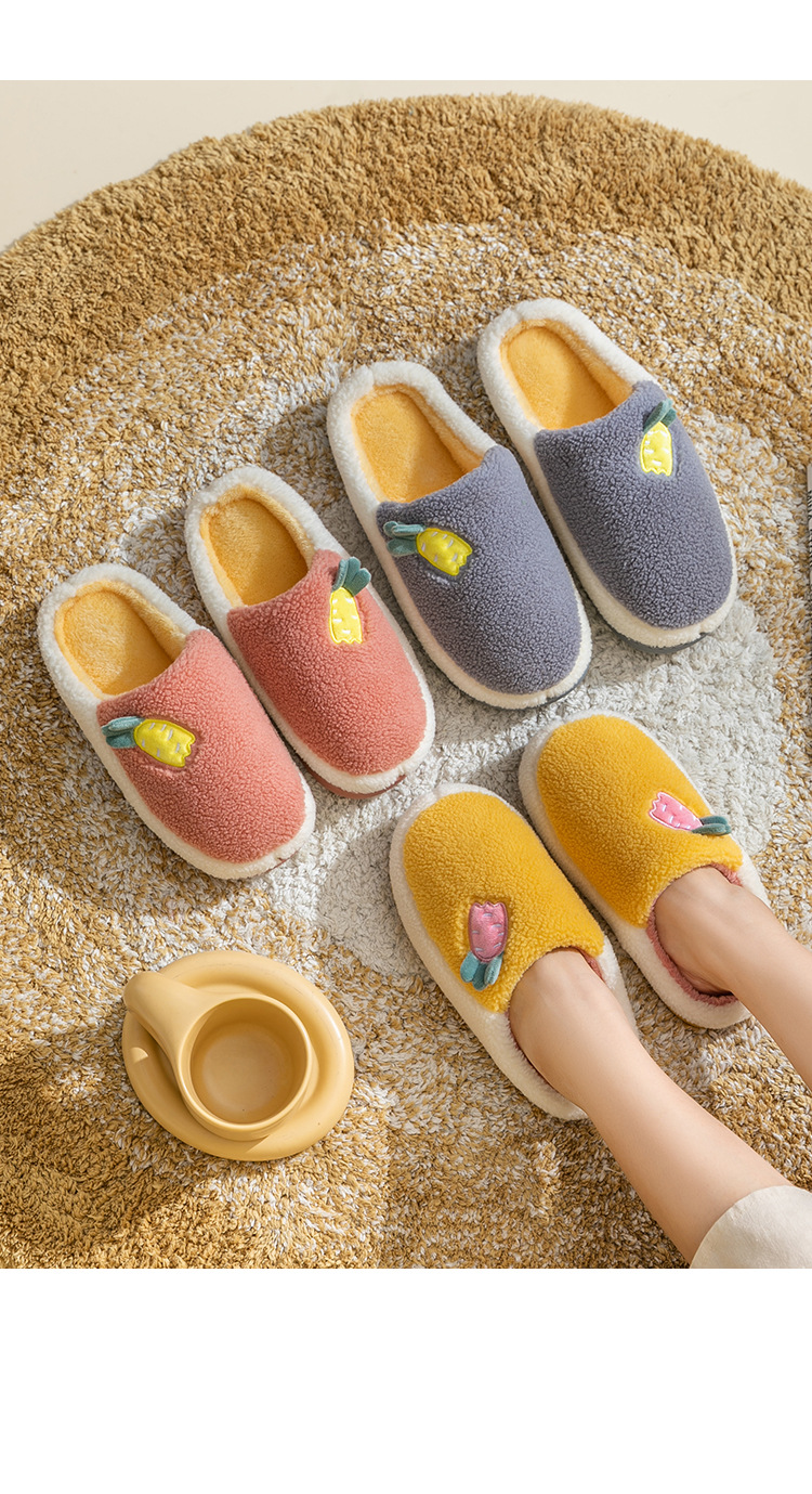 New Cotton Slippers Men's Thickened Winter Indoor Home Non-Slip Home Warm Breathable Cotton Shoes Women's Winter New Cotton Slippers Men's Thickened Winter Indoor Home Non-Slip Home Warm Breathable Cotton Shoes Women's Winter