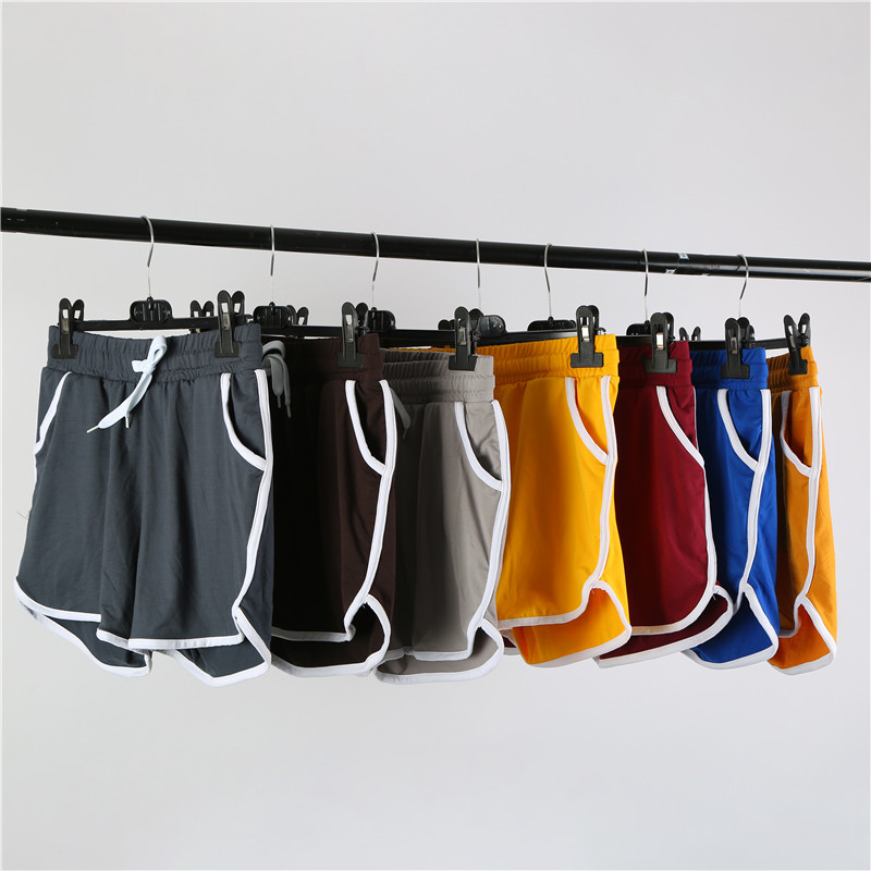 Summer loose high waist sports shorts running yoga hot pants leisure home pajama beach pants