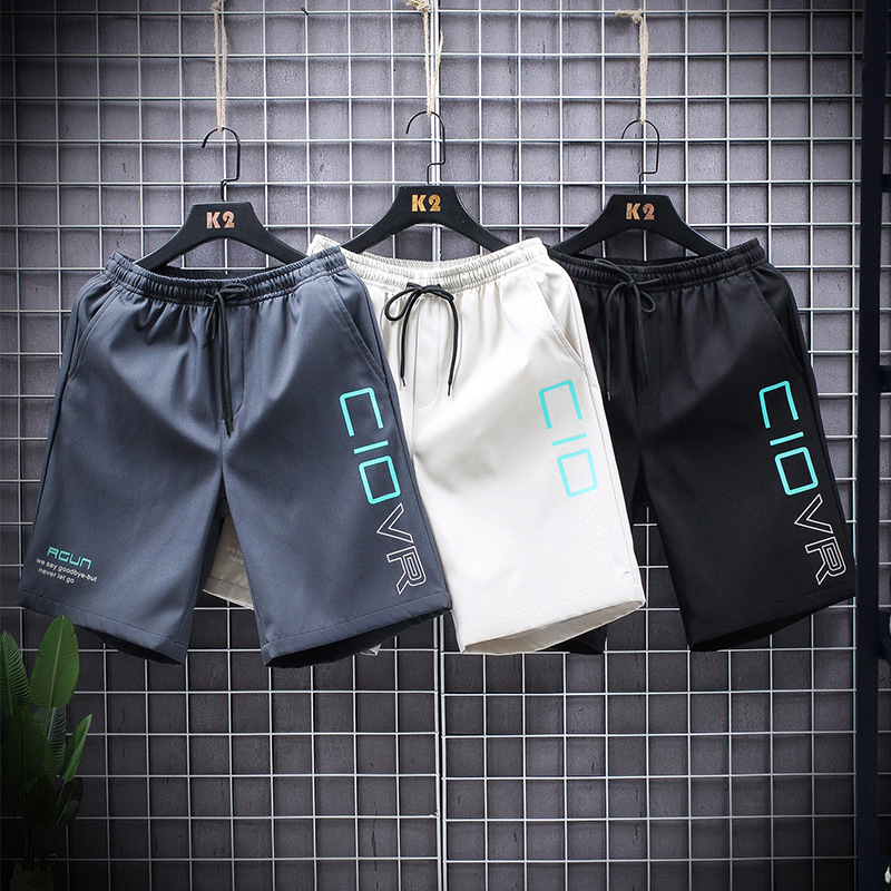 2020 Summer Casual Shorts Men&#039;s Summer Loose Fifth Pants Korean Style Work Clothes plus Size Men&#039;s Pants Middle Pants Beach Pants