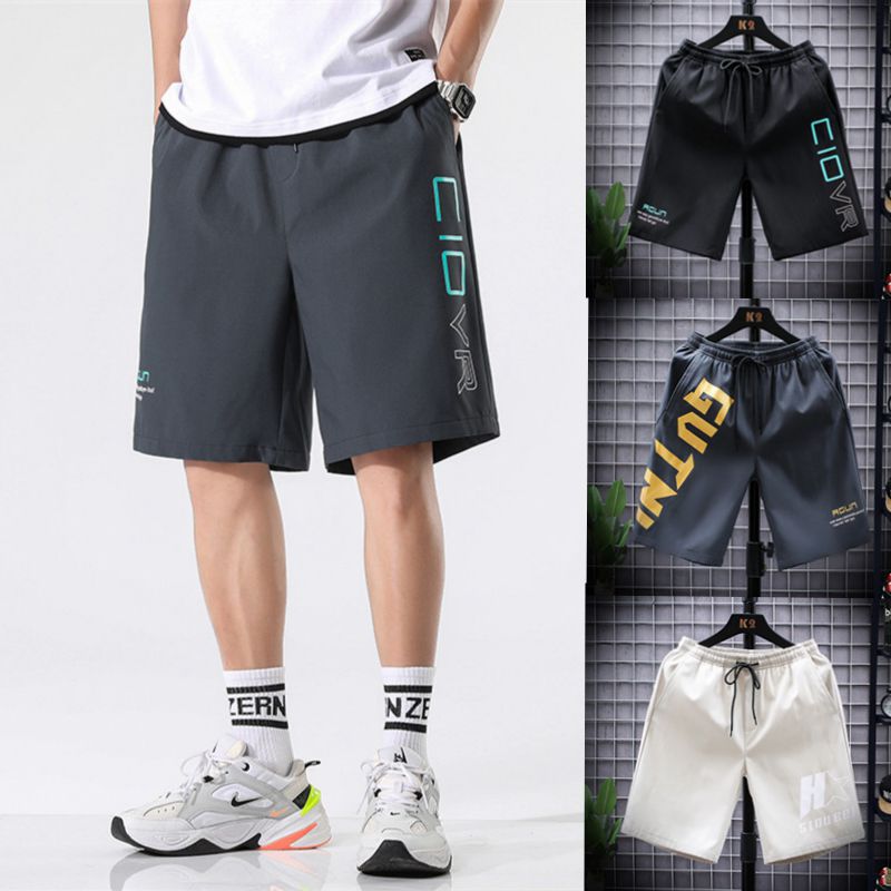 2020 Summer Casual Shorts Men&#039;s Summer Loose Fifth Pants Korean Style Work Clothes plus Size Men&#039;s Pants Middle Pants Beach Pants