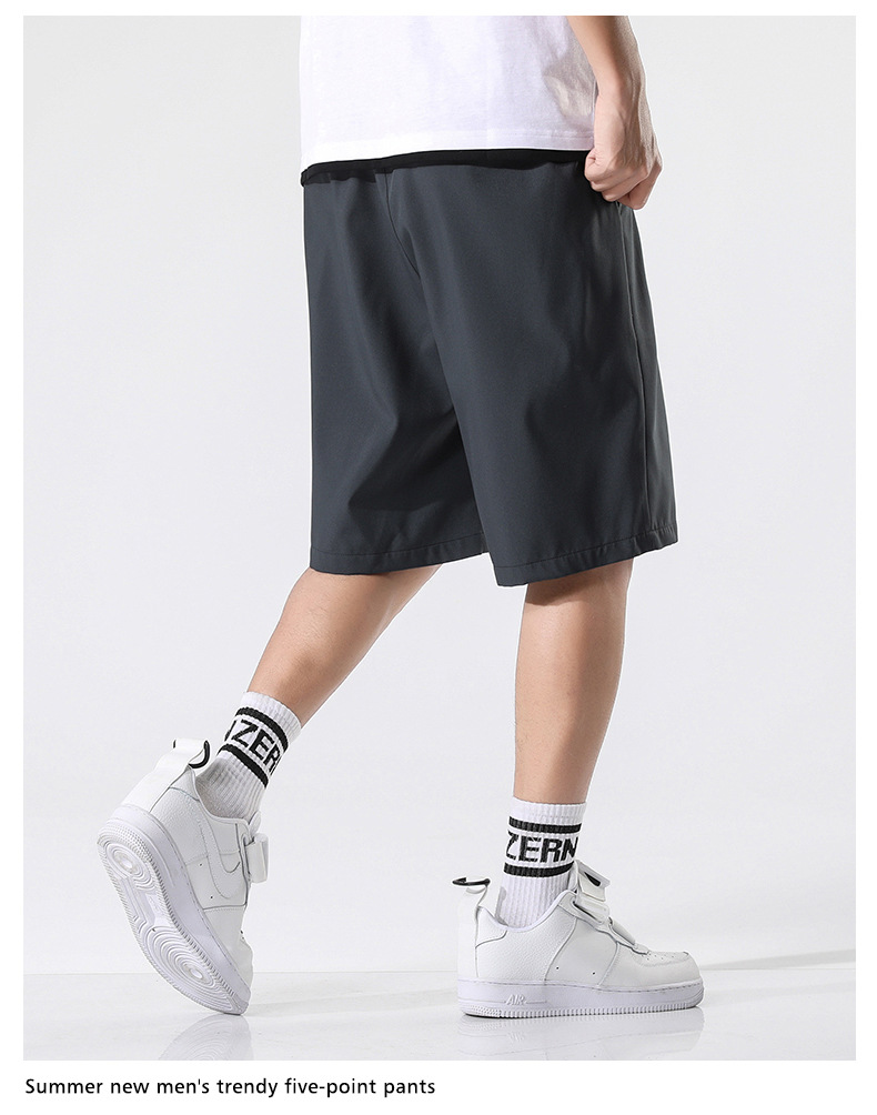 2020 Summer Casual Shorts Men's Summer Loose Fifth Pants Korean Style Work Clothes plus Size Men's Pants Middle Pants Beach Pants 2020 Summer Casual Shorts Men's Summer Loose Fifth Pants Korean Style Work Clothes plus Size Men's Pants Middle Pants Beach Pants