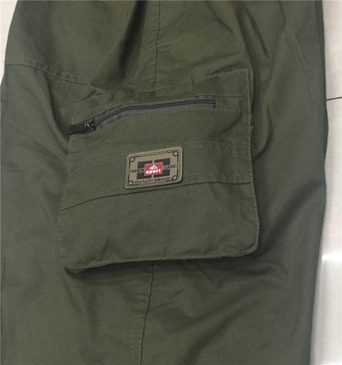 Men's shorts loose middle-aged men's pants casual 5 points beach pants Men's shorts loose middle-aged men's pants casual 5 points beach pants