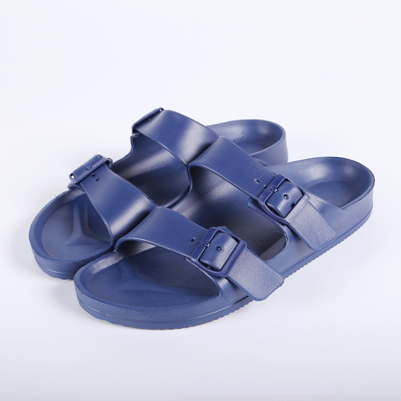 New Men's Single-Strap Slipper Men's Korean Version Fashion Fashion Cool Beach Shoes Men's Casual Non-Slip Slippers