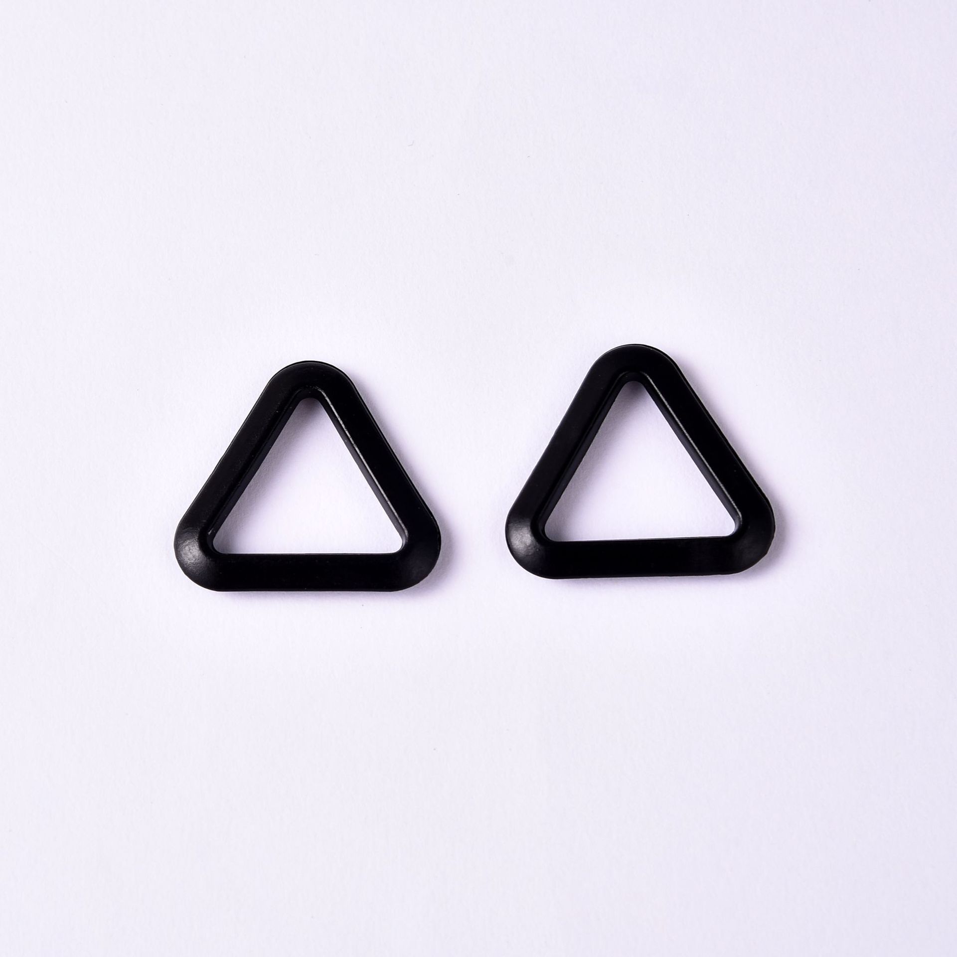 Semicircle D-Ring Bra Hook Plastic Underwear Triangle Adjustable Buckle Accessories Black and White See-through Bra Straps Adjustable Buckle