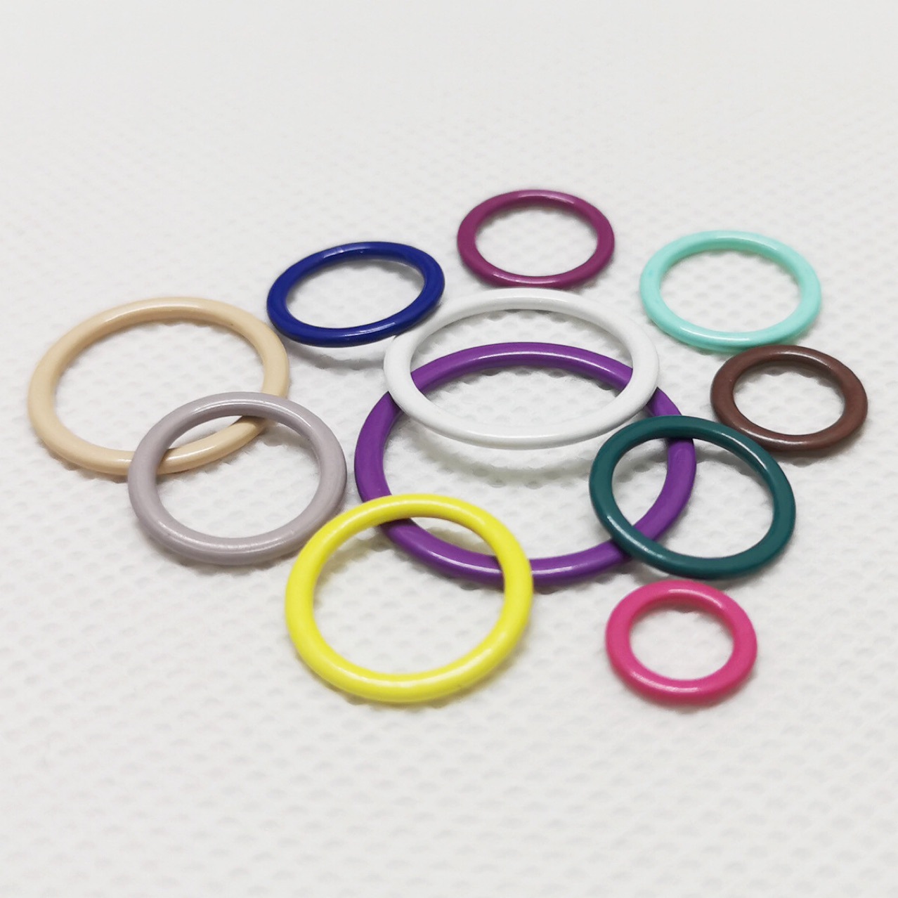 Spot Metal Nylon Rubber-Coated 089 Buckle Bra Accessories 8-Word Buckle Swimsuit Bra Strap Adjustable Buckle