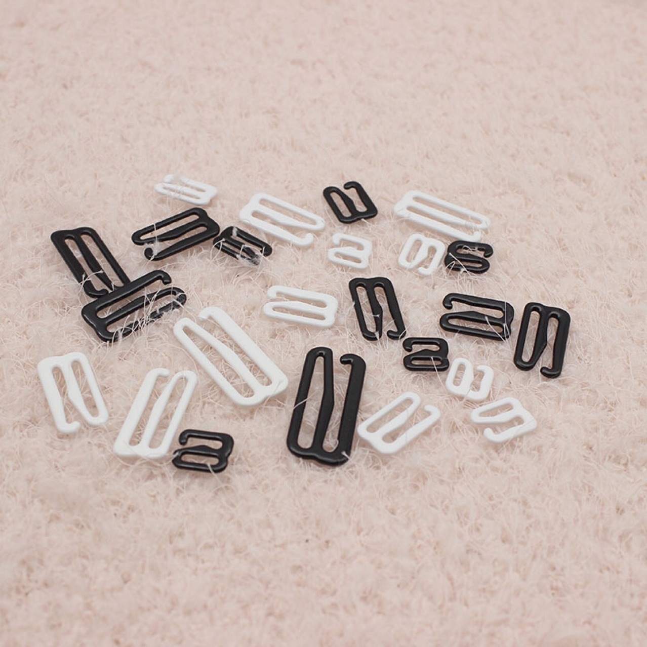 Spot Metal Nylon Rubber-Coated 089 Buckle Bra Accessories 8-Word Buckle Swimsuit Bra Strap Adjustable Buckle