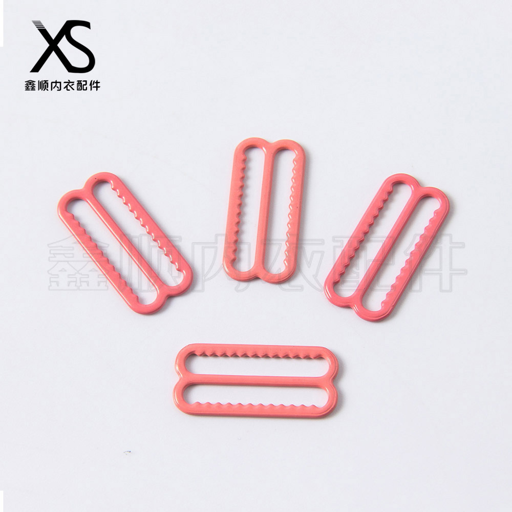 Spot Supply Environmental Protection Nylon Glue Buckle Bra Shoulder Strap Adjustable Buckle Toothed 8 Ring Underwear Accessories Factory Direct Sales
