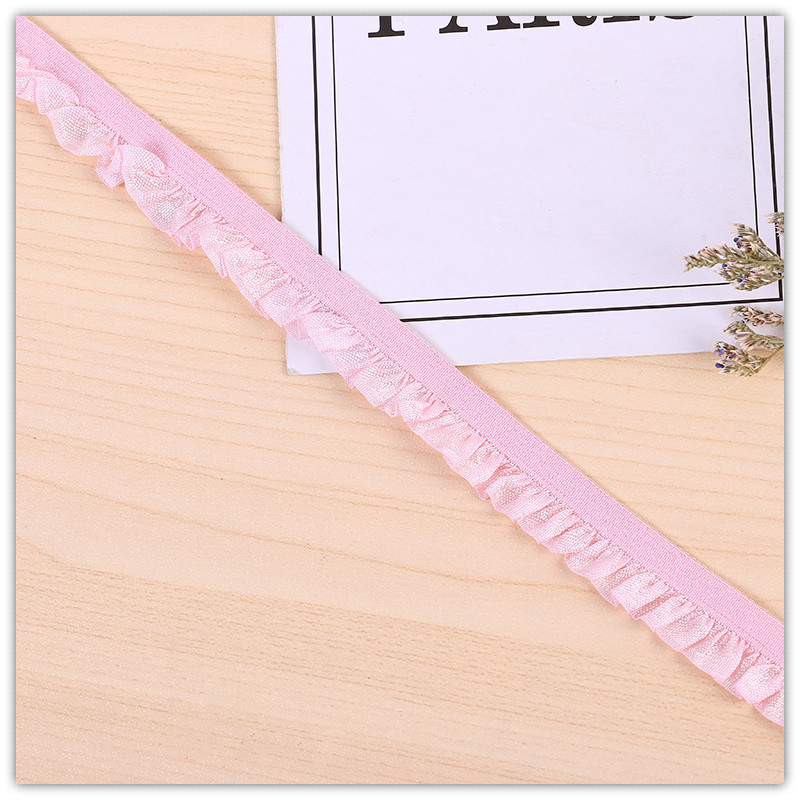 Elastic Band Neckline Cuff Underwear Skirt Pleated Lace Elastic Band Bra Bra Strap Accessories