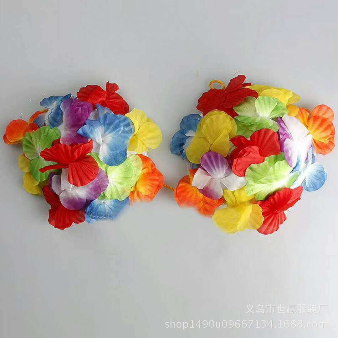 Adult accessories children's bra dance party costumes set props
