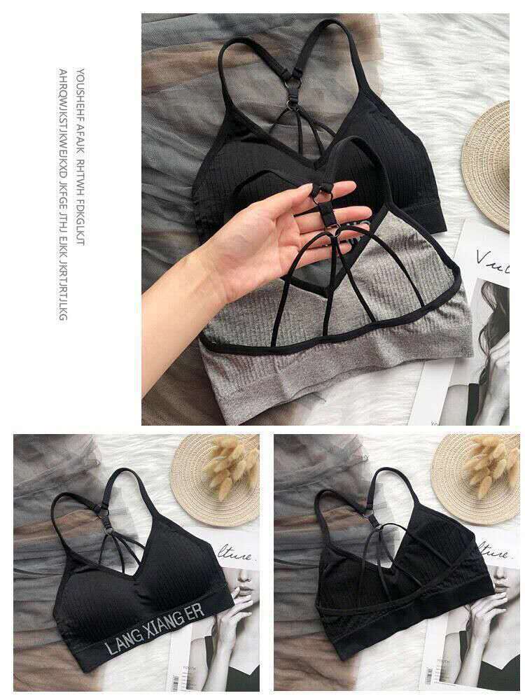 Hot Seamless Underwear for Women Beauty Back and Push up Tube Top Bra Sexy Lanxianer Suit Vest Sports Underwear Women Hot Seamless Underwear for Women Beauty Back and Push up Tube Top Bra Sexy Lanxianer Suit Vest Sports Underwear Women