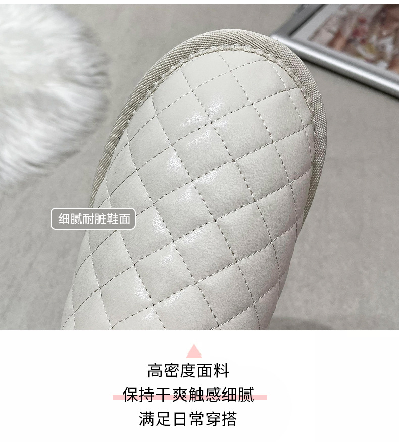 2021autumn and Winter New Snow Boots Female Korean Short Tube Velvet Thick Fashion round Head Student Women's Cotton Shoes
