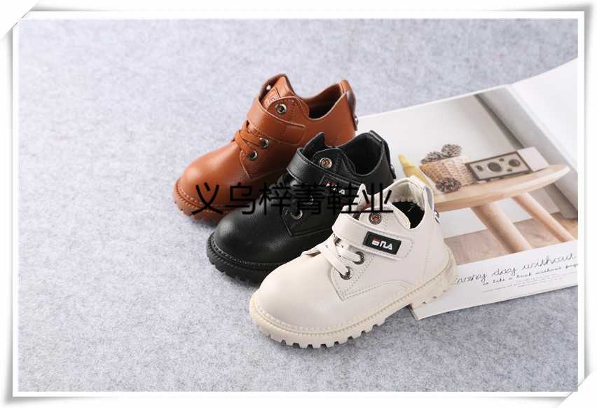 Children's snow boots winter new cotton shoes with fleece thickened girl's ankle boots boy's non-slip winter shoes baby cotton boots Children's snow boots winter new cotton shoes with fleece thickened girl's ankle boots boy's non-slip winter shoes baby cotton boots