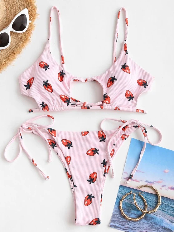 Swimsuit Foreign Trade Swimwear Bikini European and American Swimsuit Split Swimsuit Sexy Bikini Bikini