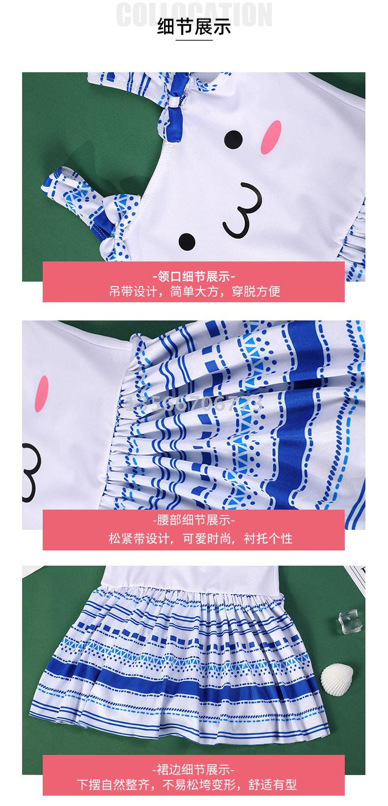 New children's swimwear fashion little fresh girls one-piece swimwear lovely princess skirt swimwear wholesale New children's swimwear fashion little fresh girls one-piece swimwear lovely princess skirt swimwear wholesale