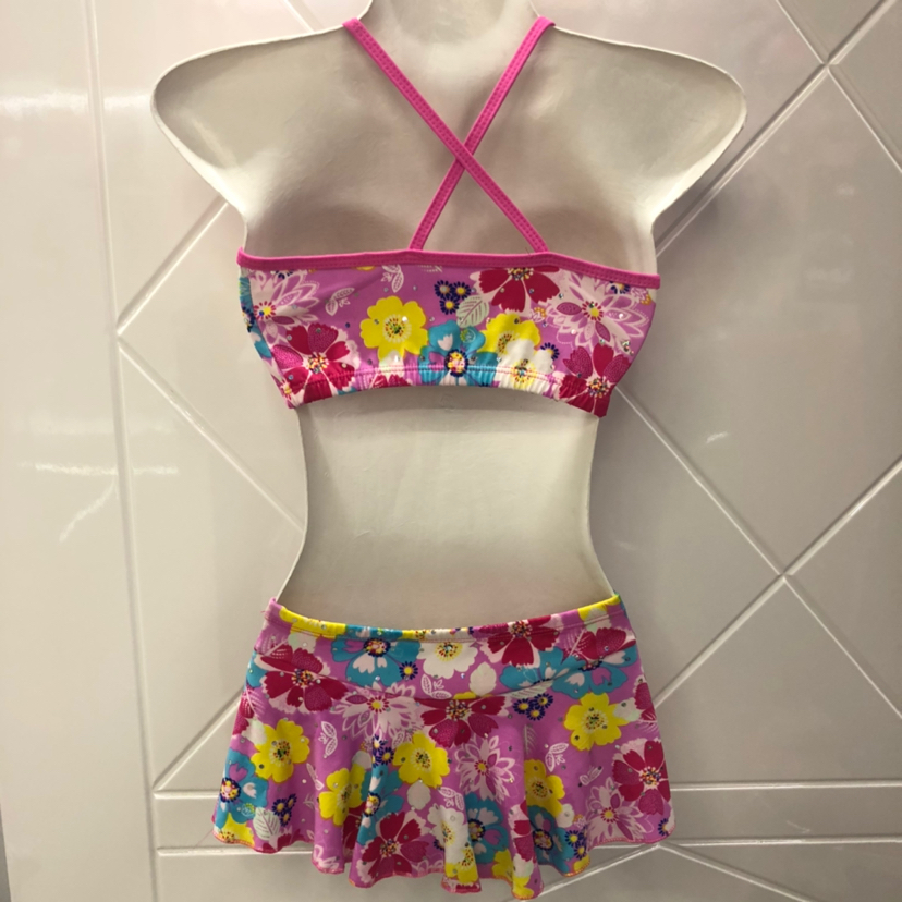 Children's Swimsuit Foreign Trade Bikini Printing Two-Piece with Sequined Two-Piece Set Children's Swimwear Factory Direct Sales Children's Swimsuit Foreign Trade Bikini Printing Two-Piece with Sequined Two-Piece Set Children's Swimwear Factory Direct Sales