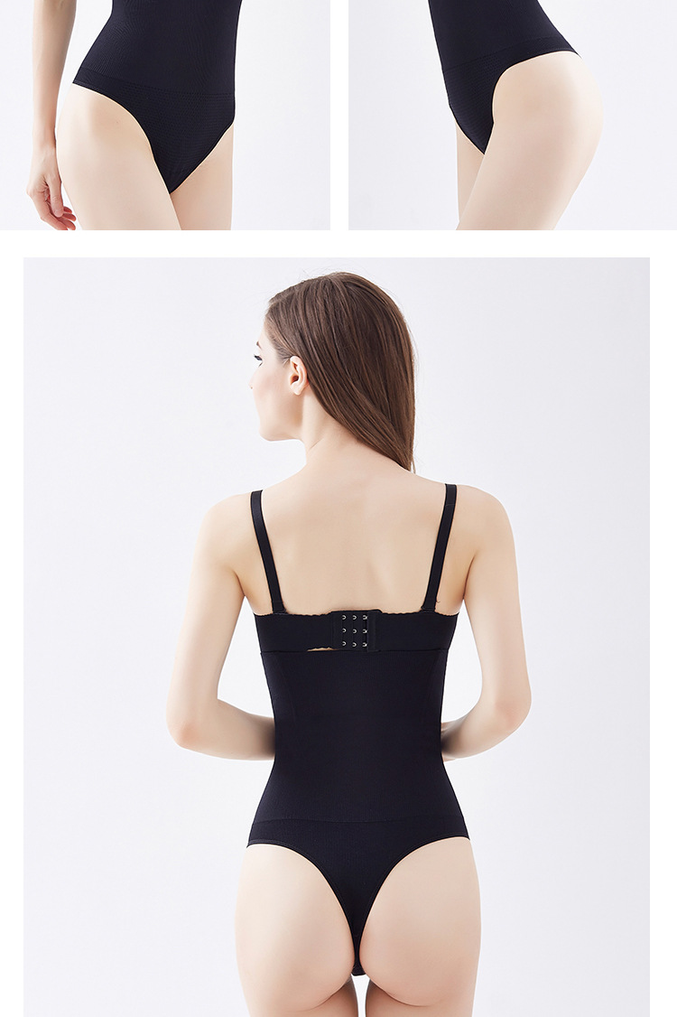 Foreign Trade Popular Style Seamless High Waist Shaping Pants Bodybuilding Girdle Belly Contracting Hip Lifting Sexy Women's T-Back Hip-Exposed Underwear