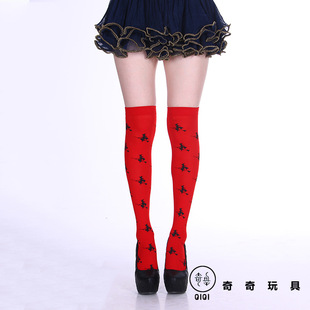 Halloween Halloween Cos ball festive blood leaving character role playing blood patched socks pantyhose Halloween Halloween Cos ball festive blood leaving character role playing blood patched socks pantyhose