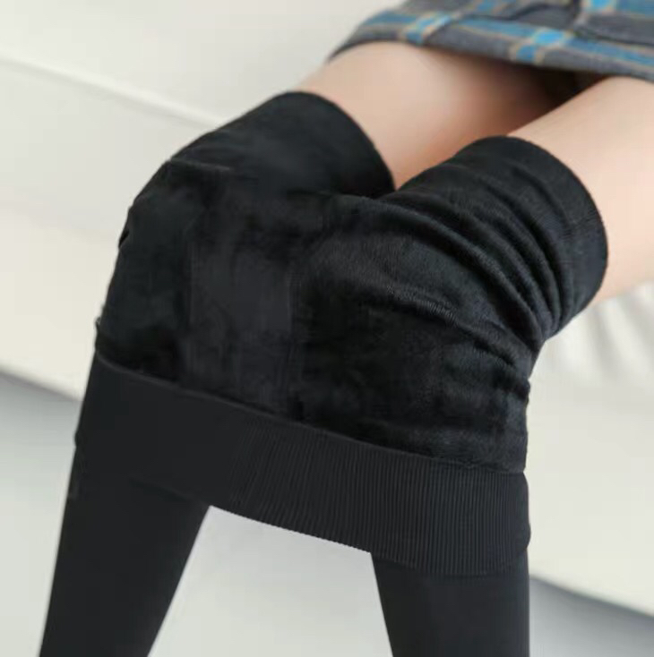 Autumn and Winter Velvet Padded Leggings Women's Thickened Pantyhose Cashmere New Slimming High Waist Black Foreign Trade Hot Autumn and Winter Velvet Padded Leggings Women's Thickened Pantyhose Cashmere New Slimming High Waist Black Foreign Trade Hot