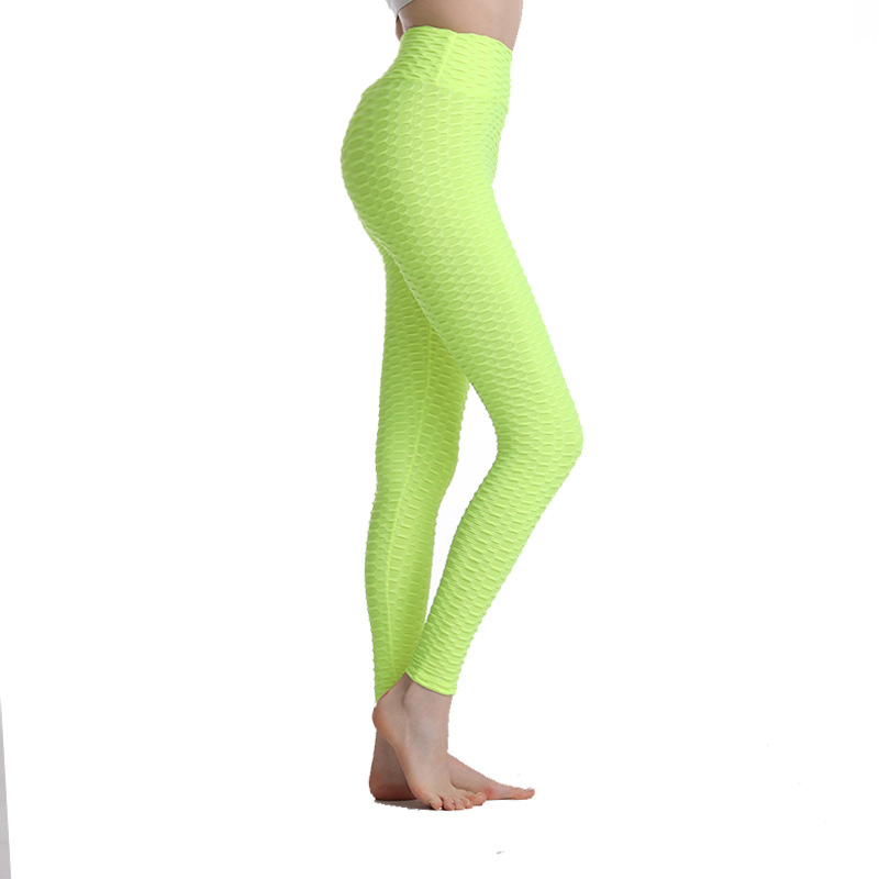 2021 New Yoga Bubble Pants Women's High Waist Hip Lift Peach Hip Tight Jacquard Sports Trousers Fitness Yoga Pants 2021 New Yoga Bubble Pants Women's High Waist Hip Lift Peach Hip Tight Jacquard Sports Trousers Fitness Yoga Pants