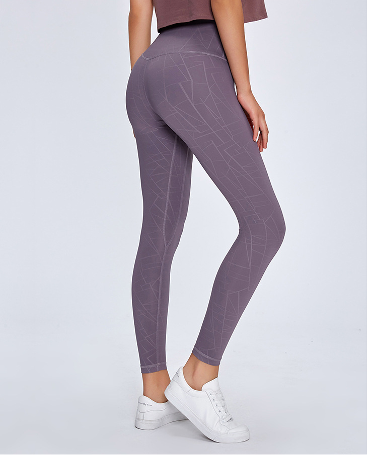 2020 Spring New Model Nude Yoga Pants Women's High Waist Hip Running Tight Elastic Feet Sports Fitness Trousers 2020 Spring New Model Nude Yoga Pants Women's High Waist Hip Running Tight Elastic Feet Sports Fitness Trousers