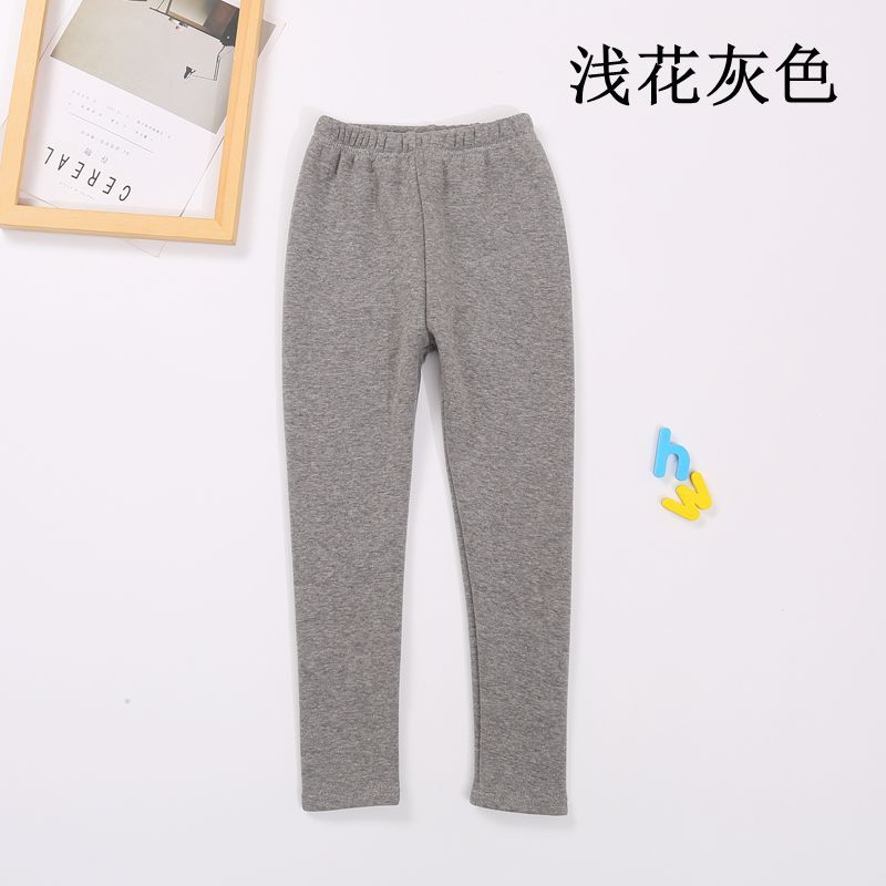 2021 Children's Leggings Fleece-Lined Thickened Girls' Pants Korean Style Outer Wear Tight Stretch Trousers Single-Layer Fleece-Lined 2021 Children's Leggings Fleece-Lined Thickened Girls' Pants Korean Style Outer Wear Tight Stretch Trousers Single-Layer Fleece-Lined