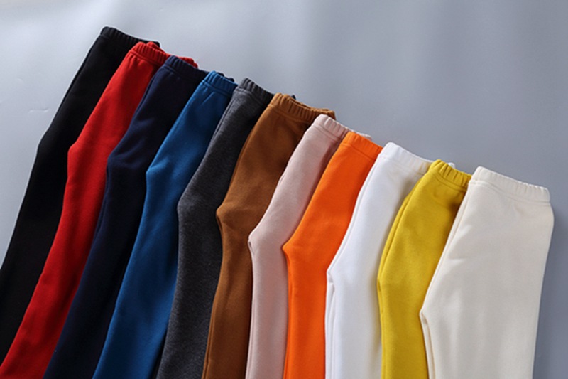 Autumn and Winter Children's Leggings Fleece-Lined Thick Warm Pants Korean Girls Solid Color Crawler Outer Wear Tight Stretch Trousers Autumn and Winter Children's Leggings Fleece-Lined Thick Warm Pants Korean Girls Solid Color Crawler Outer Wear Tight Stretch Trousers
