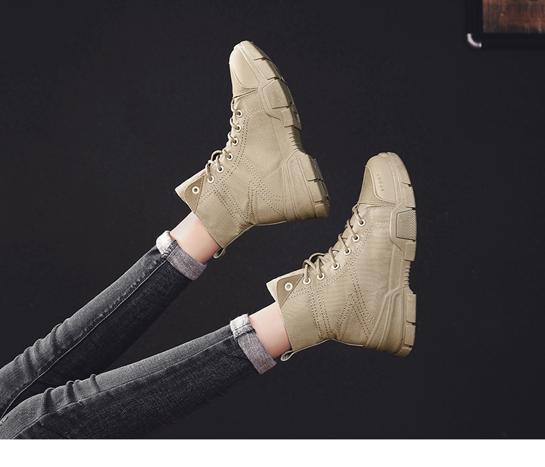 Autumn/winter ins high-top super dad shoes sneakers Martin boots Autumn/winter ins high-top super dad shoes sneakers Martin boots