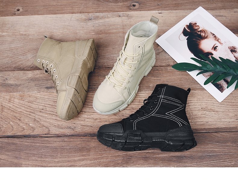 Autumn/winter ins high-top super dad shoes sneakers Martin boots Autumn/winter ins high-top super dad shoes sneakers Martin boots
