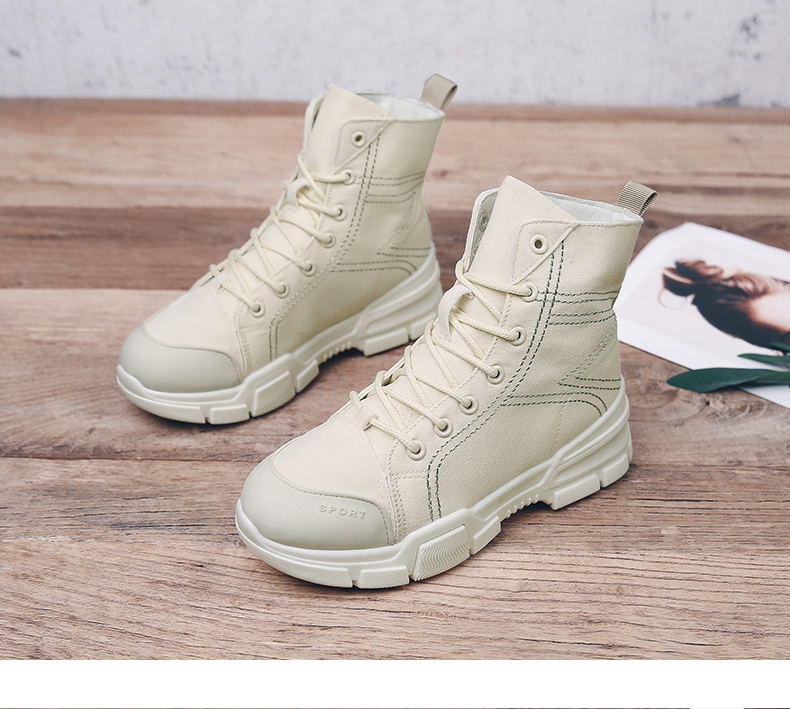 Autumn/winter ins high-top super dad shoes sneakers Martin boots Autumn/winter ins high-top super dad shoes sneakers Martin boots