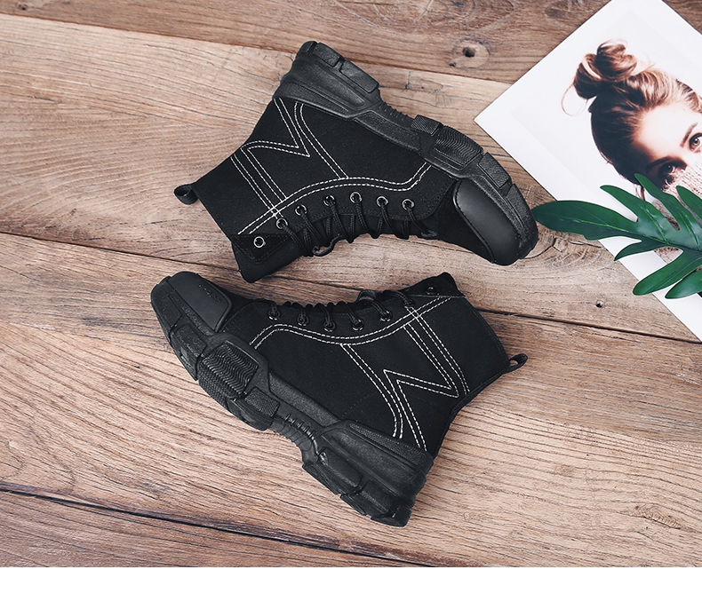 Autumn/winter ins high-top super dad shoes sneakers Martin boots Autumn/winter ins high-top super dad shoes sneakers Martin boots