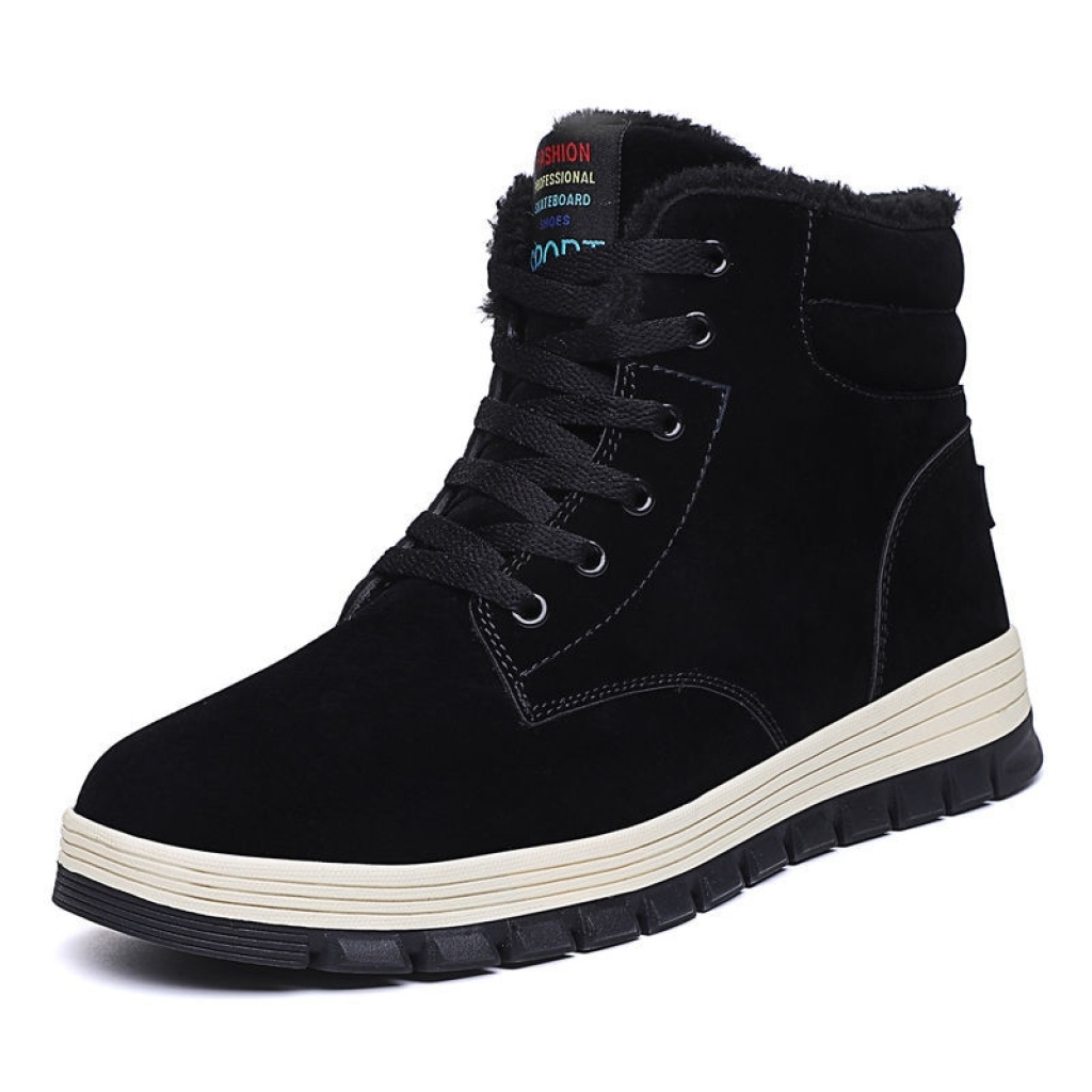 Cotton-Padded Shoes Men's Winter Warm Fleece-Lined Waterproof Dr. Martens Boots High-Top Shoes Men's Korean-Style Large Size Trendy Shoes Northeast Snow Boots Men's Cotton-Padded Shoes Men's Winter Warm Fleece-Lined Waterproof Dr. Martens Boots High-Top Shoes Men's Korean-Style Large Size Trendy Shoes Northeast Snow Boots Men's