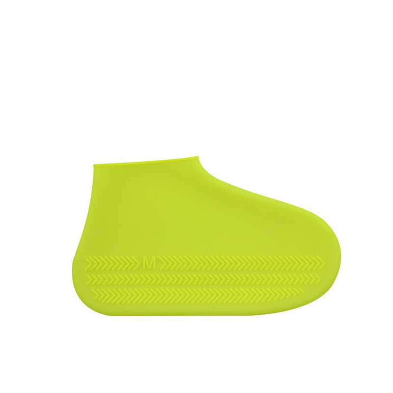 Silicone Shoe Cover Rainy Days Waterproof Non-Slip Thickened High Elastic Wear-Resistant Rain Boots Boys and Girls Portable Eeucc Antifouling Rain Boots