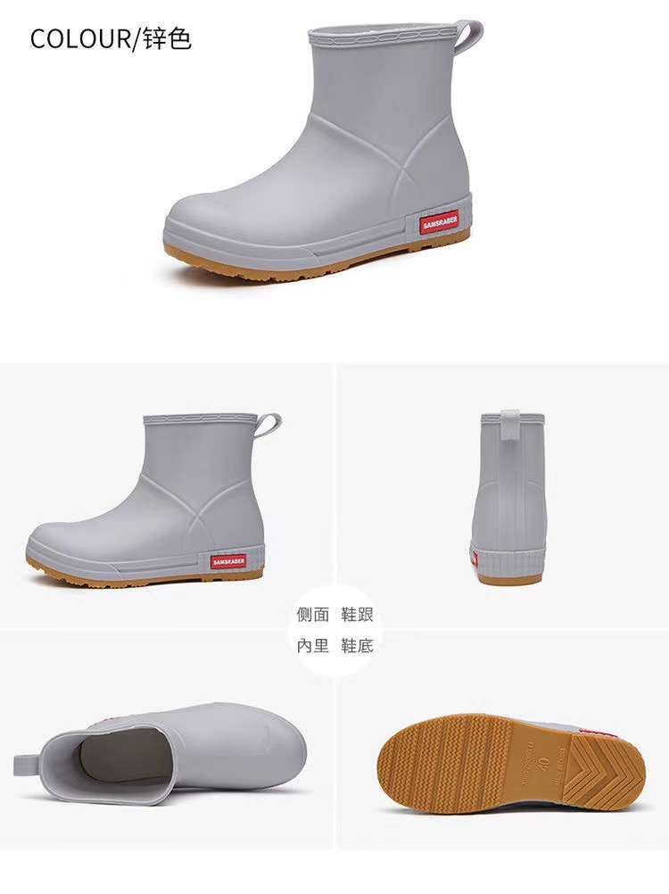 Foreign Trade Rain Boots Men's and Women's High Platform Fashion Non-Slip Rain Boots Outdoor Wear-Resistant Waterproof Rain Boots Non-Slip Kitchen Rubber Shoes Foreign Trade Rain Boots Men's and Women's High Platform Fashion Non-Slip Rain Boots Outdoor Wear-Resistant Waterproof Rain Boots Non-Slip Kitchen Rubber Shoes